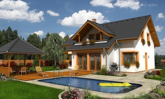 Lovely house with bright living room.